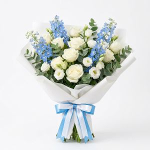 Bouquet bleu de luxe (Naples)