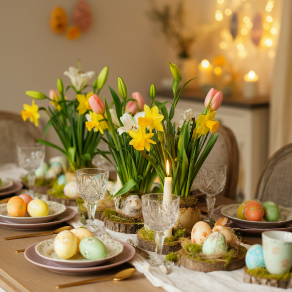 Fleurs de Pâques : Centres de table et bouquets printaniers