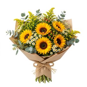 Bouquet de rayonne de soleil