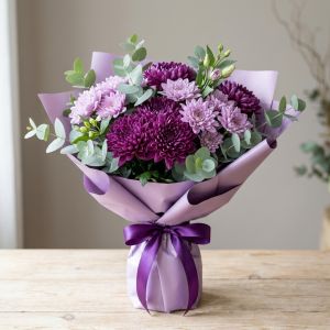 Chrysanthèmes Violets