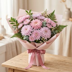 Chrysanthèmes Roses